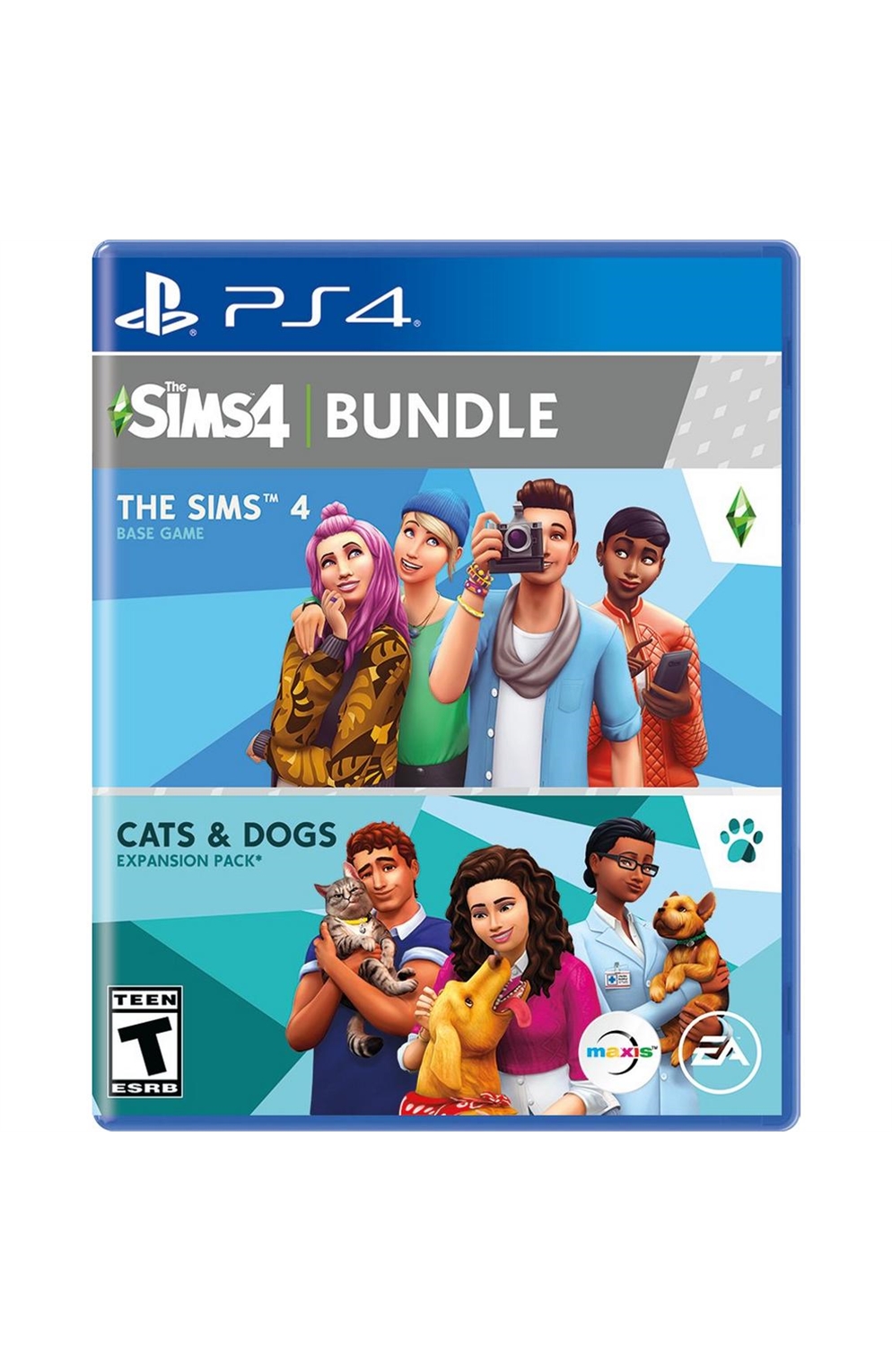 Playstation 4 Ps4 Sims 4 Bundle With Cats & Dogs