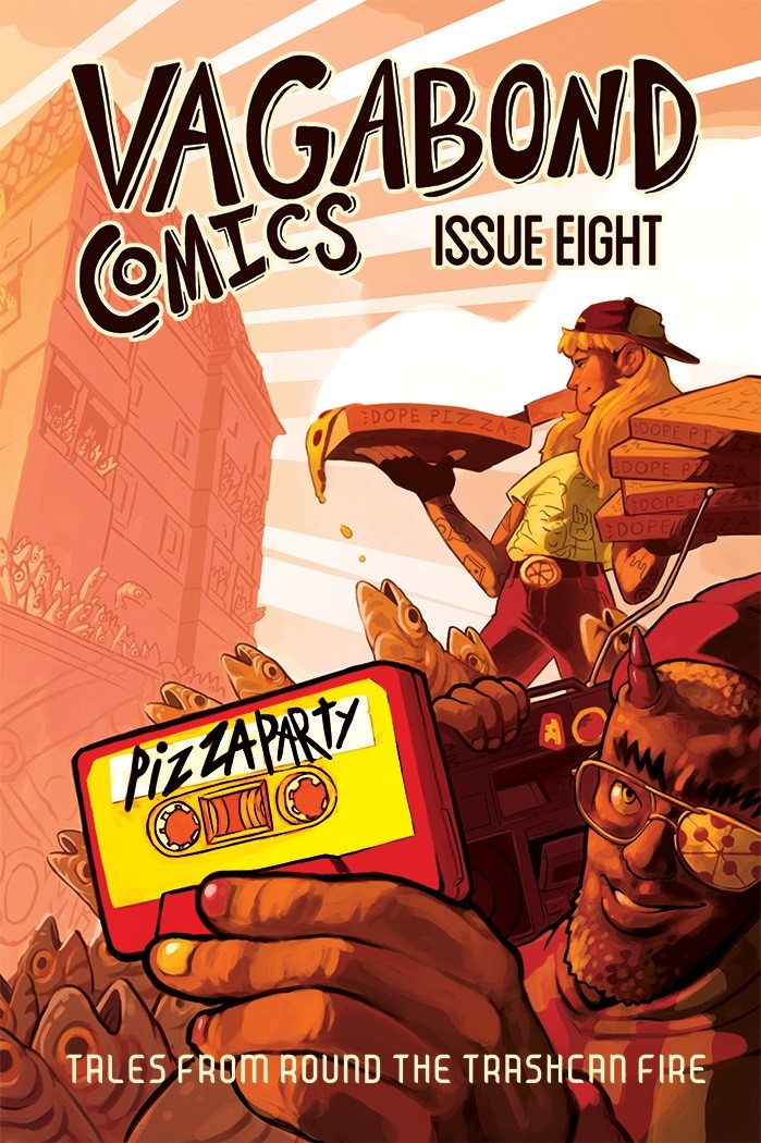 Vagabond Comics 8 Pizza Party