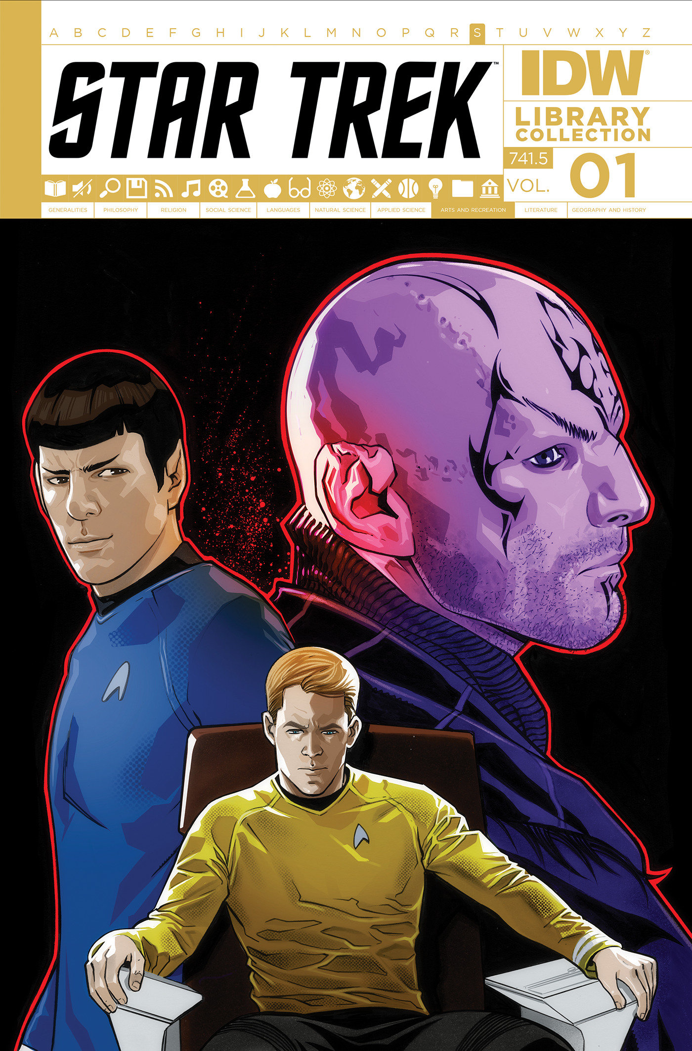 Star Trek Library Collection Graphic Novel Volume 1