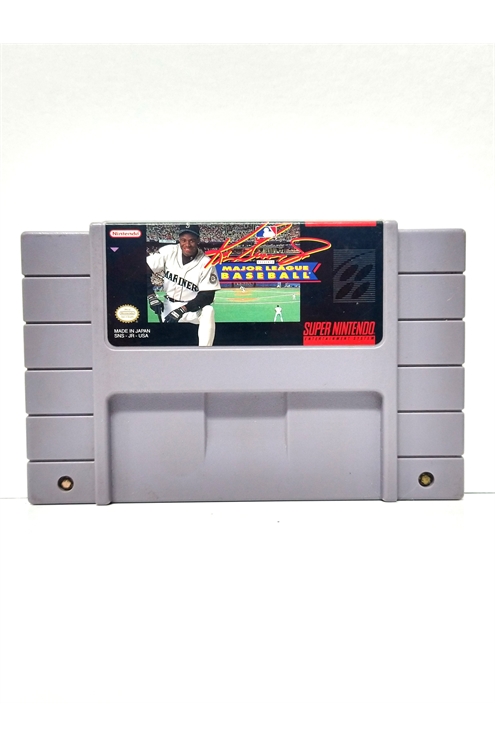 Super Nintendo Snes Ken Griffey Jr. Presents Major League Baseball Cartridge Only (Excellent)
