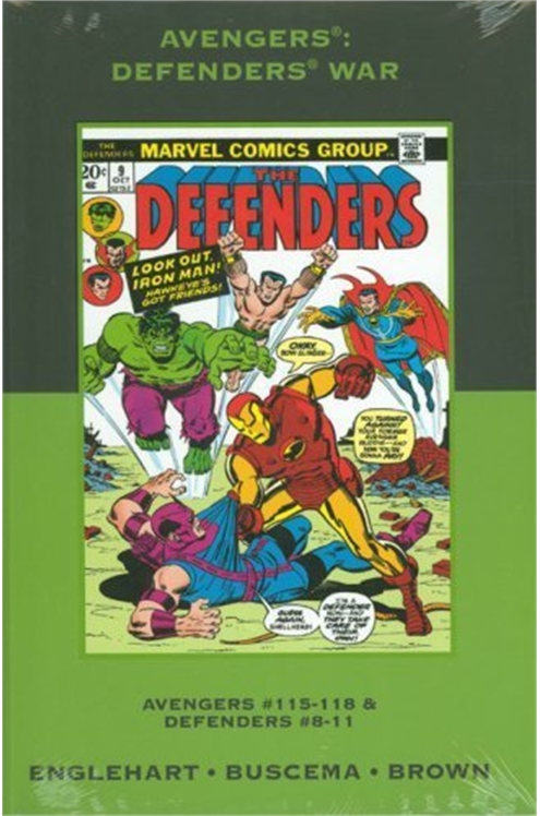 Marvel Premiere Classics Volume 6 Avengers Defenders War Hardcover (Marvel) Collectible - New