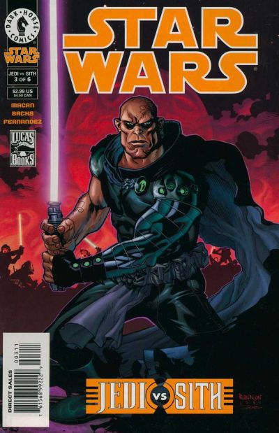 Star Wars: Jedi Vs. Sith #3 [Newsstand](2001)- Vf- 7.5