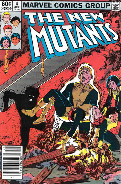 The New Mutants #4 [Newsstand]-Fine