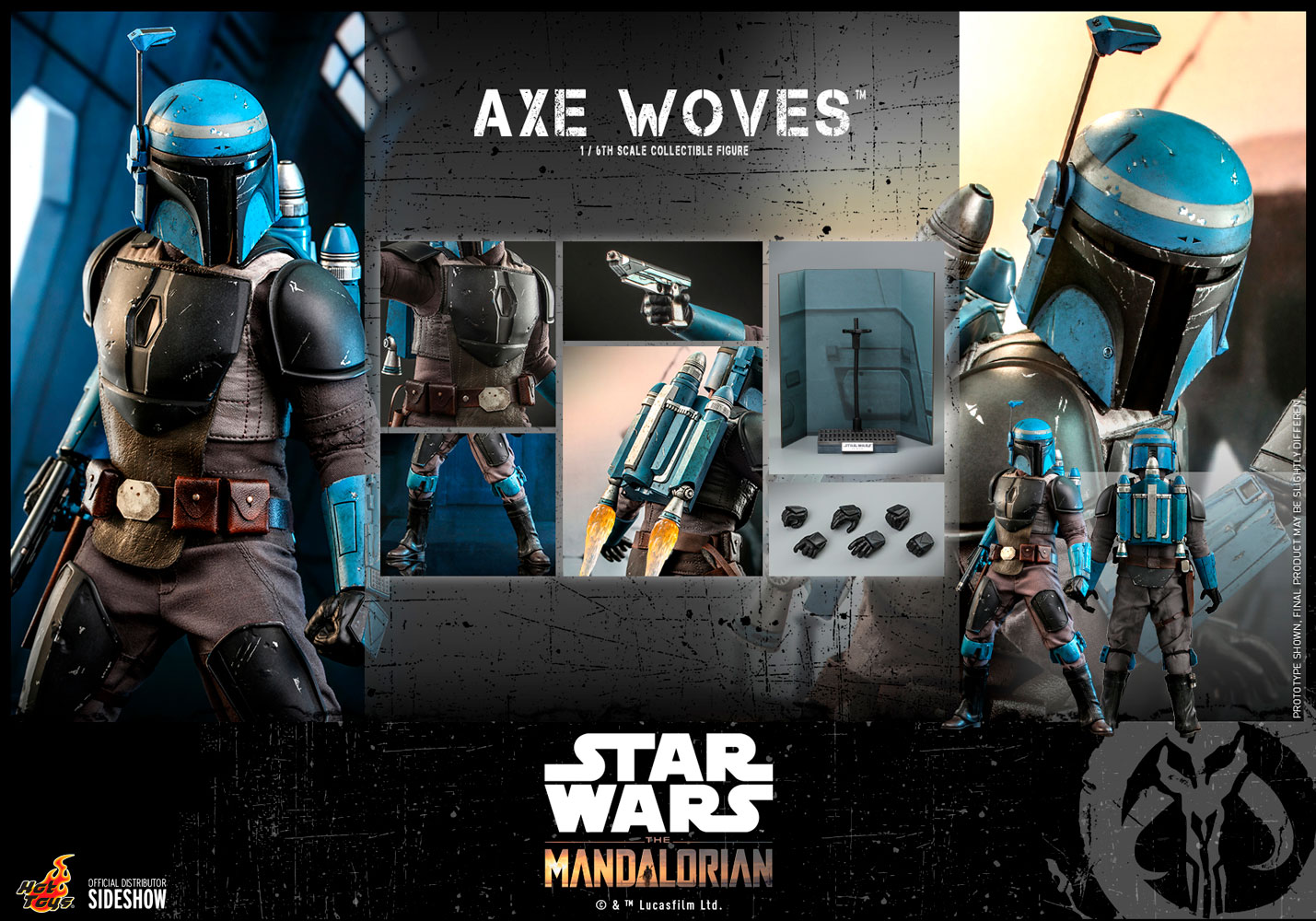The Mandalorian Axe Woves Sixth Scale Figure By Hot Toys