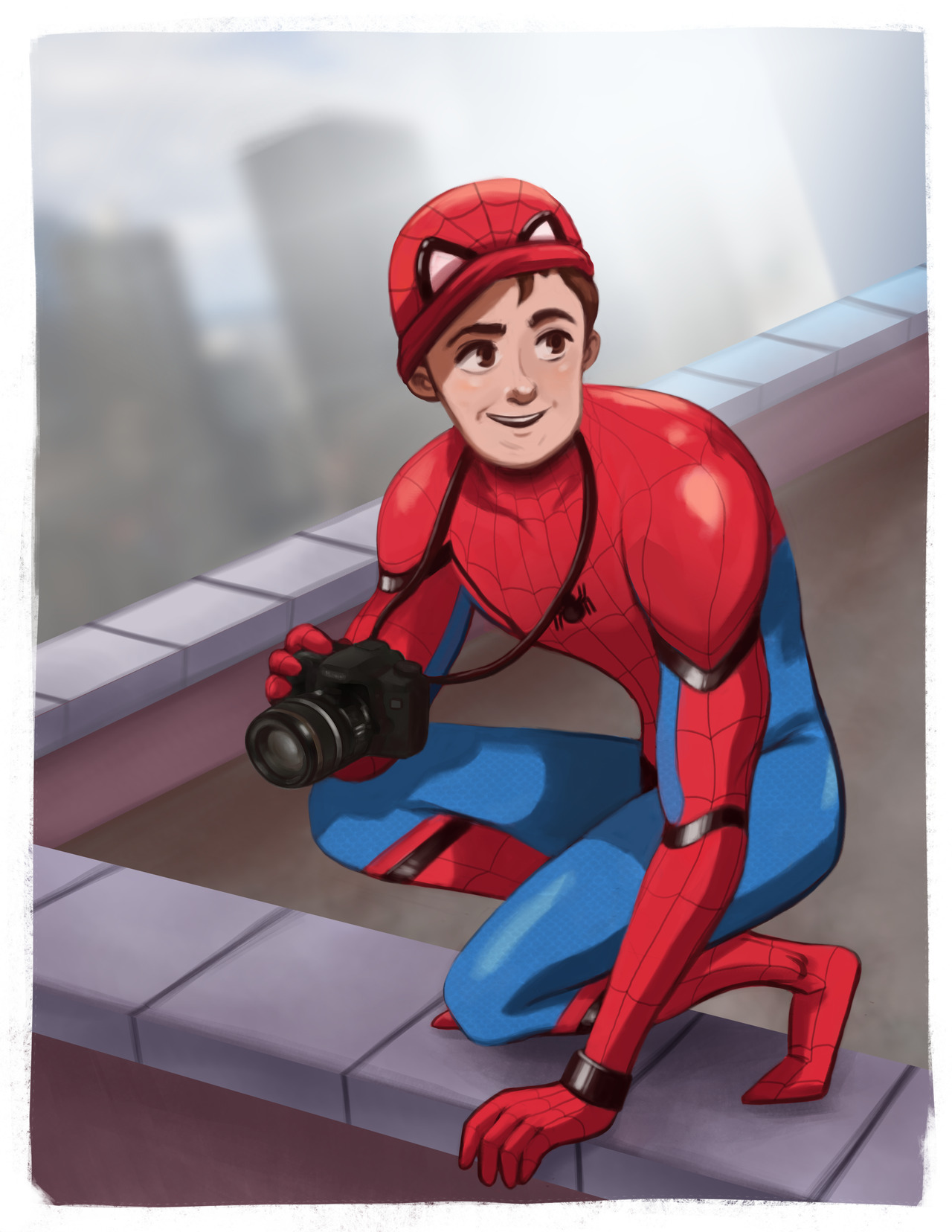 Leann Hill Art - Spider-Man (Large)