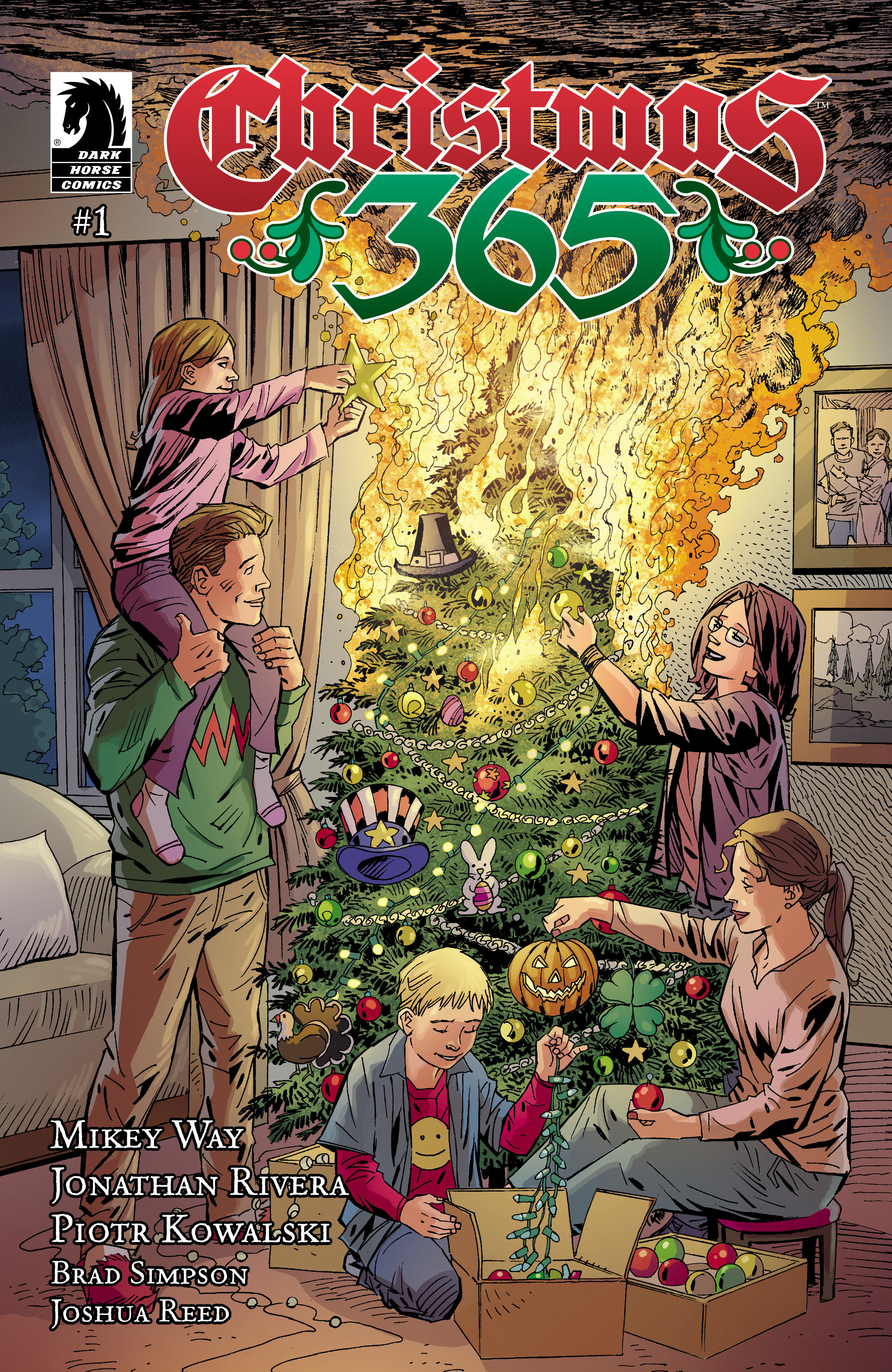 Christmas 365 #1 Cover A (Piotr Kowalski)