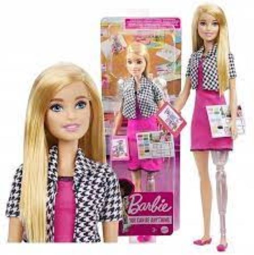 Barbie Interior Designer Doll Prosthetic Leg