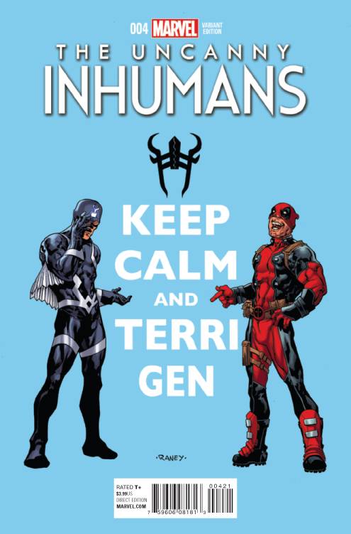 Uncanny Inhumans #4 Deadpool Variant