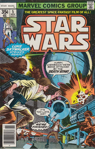 Star Wars #5 [Regular Edition](1977)-Very Fine (7.5 – 9)