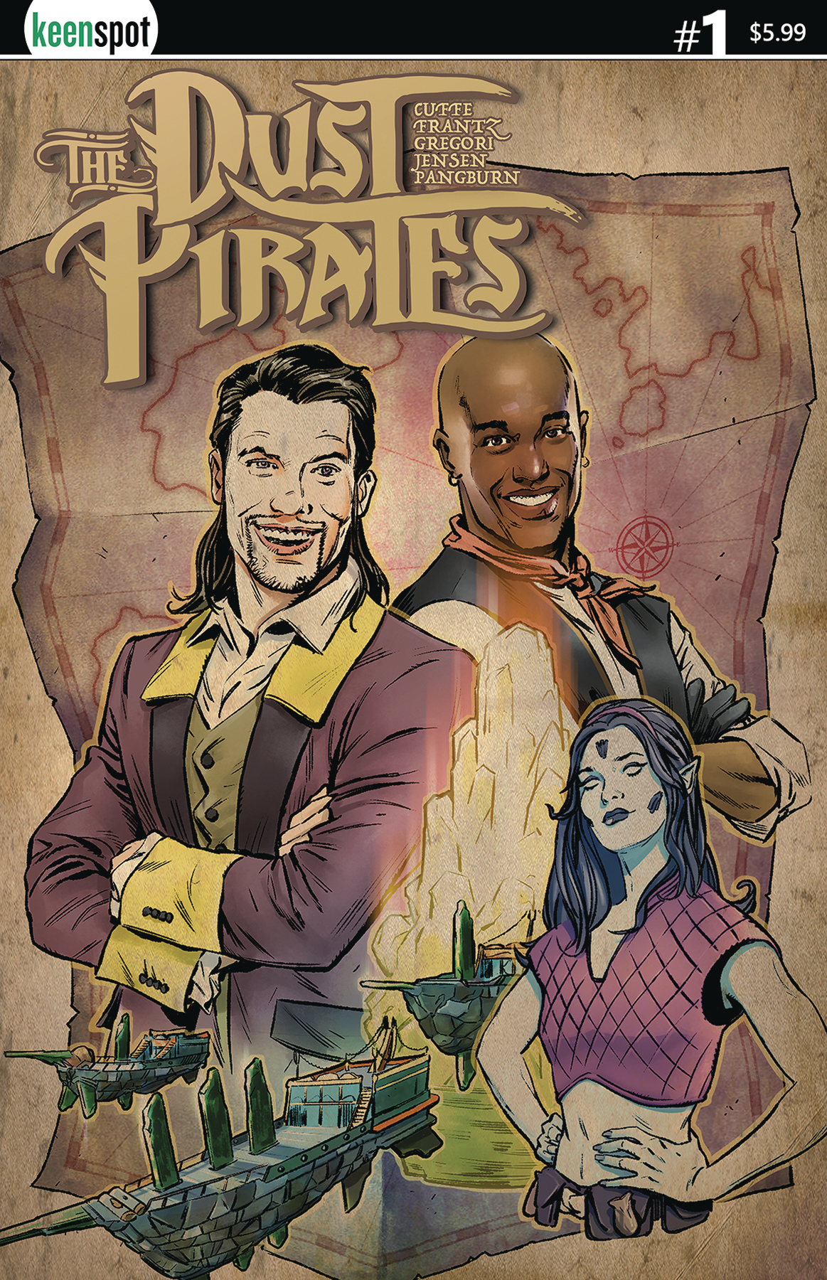 Dust Pirates #1 Cover B Mack Chater