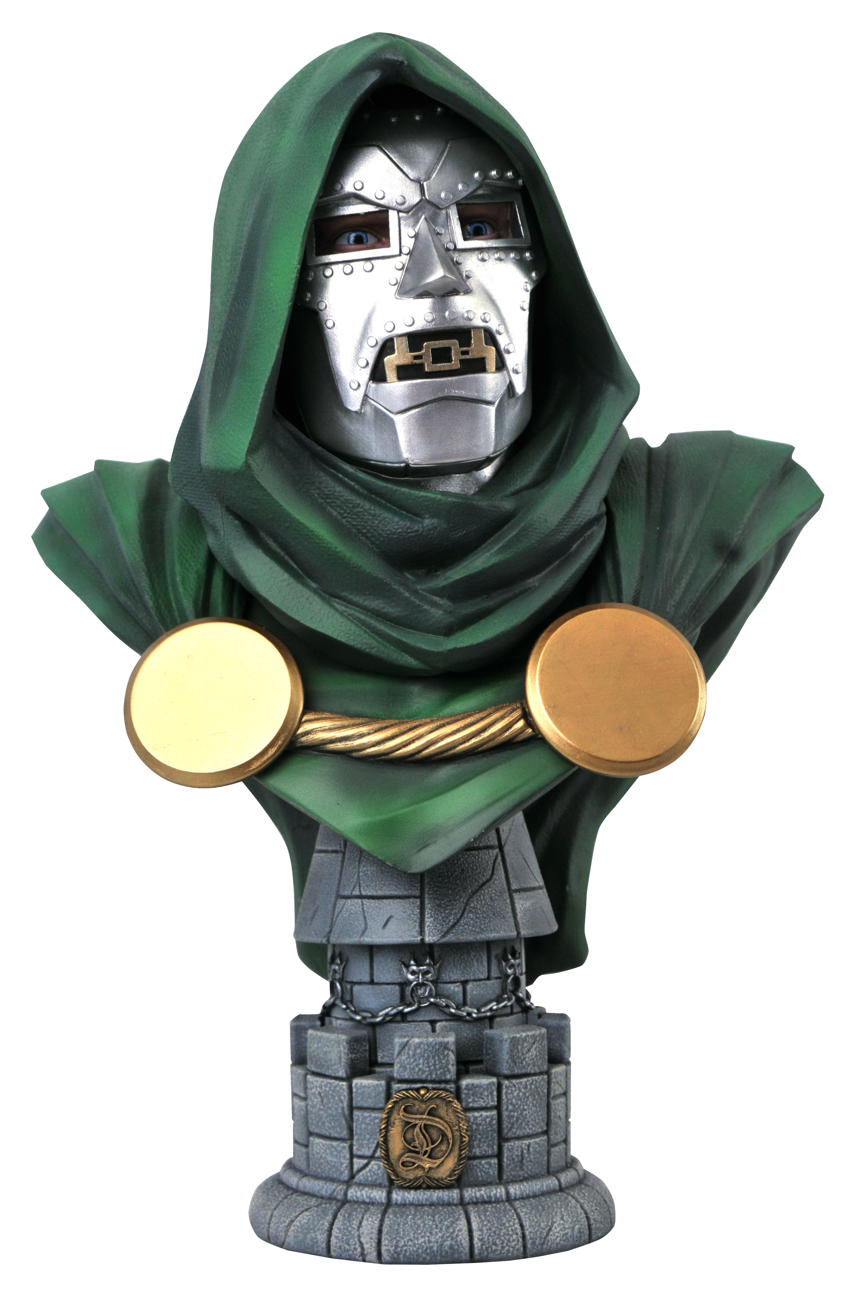 Buy Marvel Legends In 3D Dr Doom 1/2 Scale Bust Pop Comics & Culture