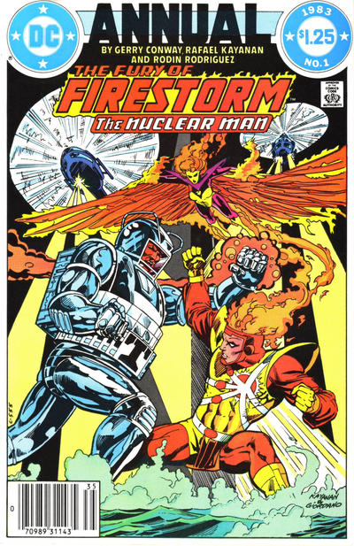 Fury of Firestorm Annual #1 [Newsstand]-Very Good (3.5 – 5)