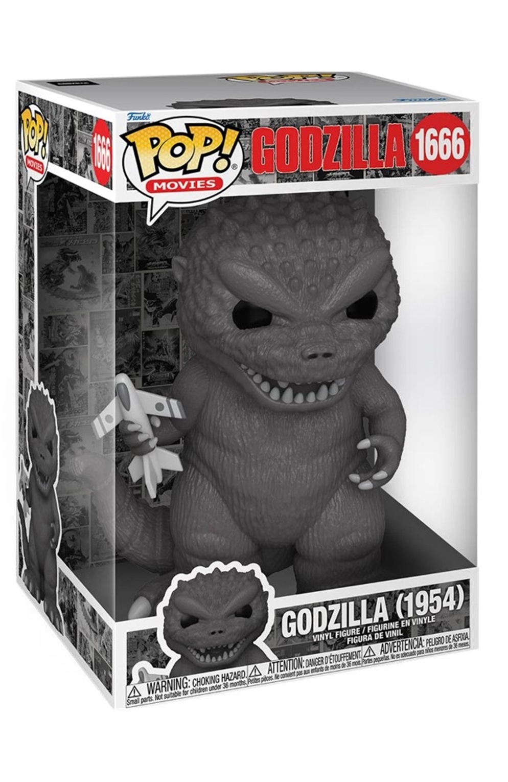 Godzilla 70th Anniversary (1954) Jumbo 9 1/2-Inch Funko Pop! Vinyl Figure #1666