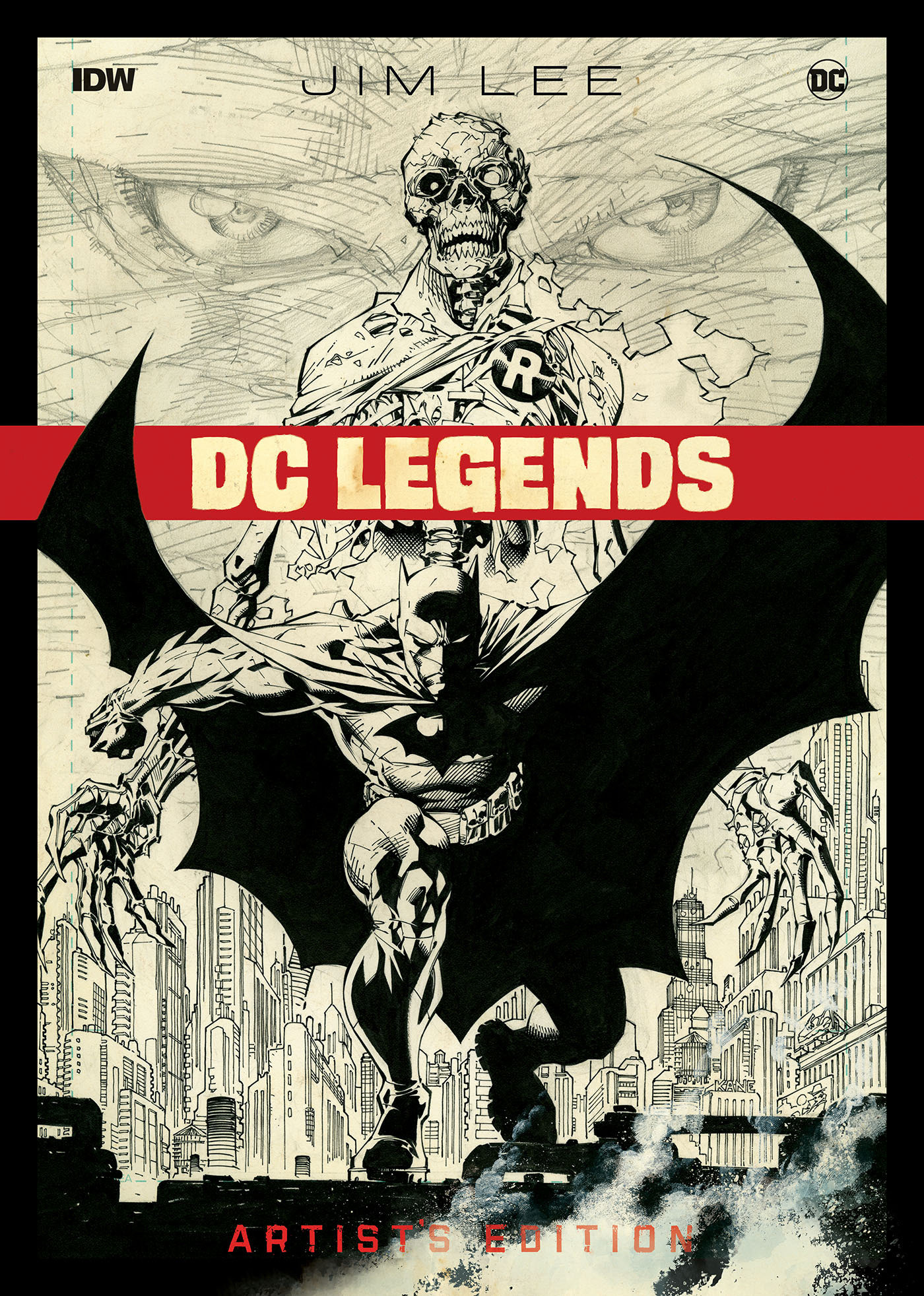 Jim Lee DC Legends Artist's Edition Hardcover