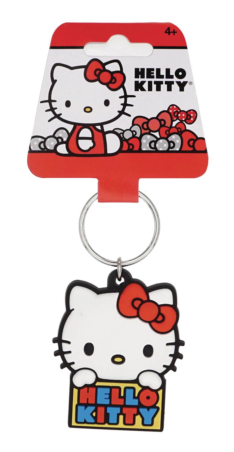 Sanrio Hello Kitty Soft Touch PVC Key Ring