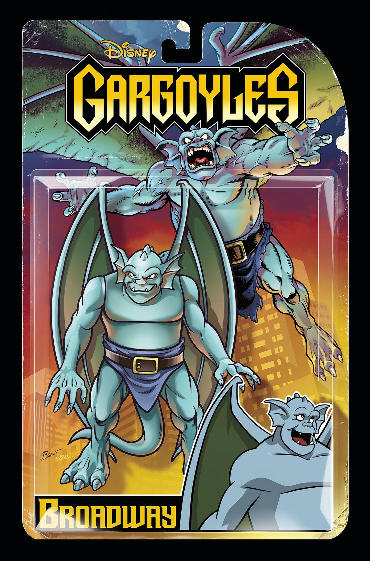 Gargoyles #3 Cover L 1 for 30 Incentive Action Figure (2022)