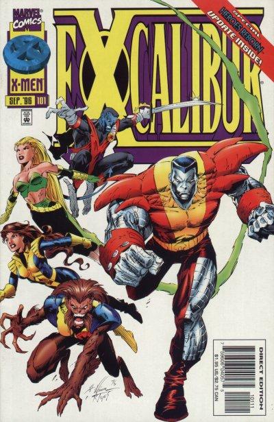 Excalibur #101 [Direct Edition]-Very Fine (7.5 – 9) [1St Mention of Mi:13 As "The Department"]