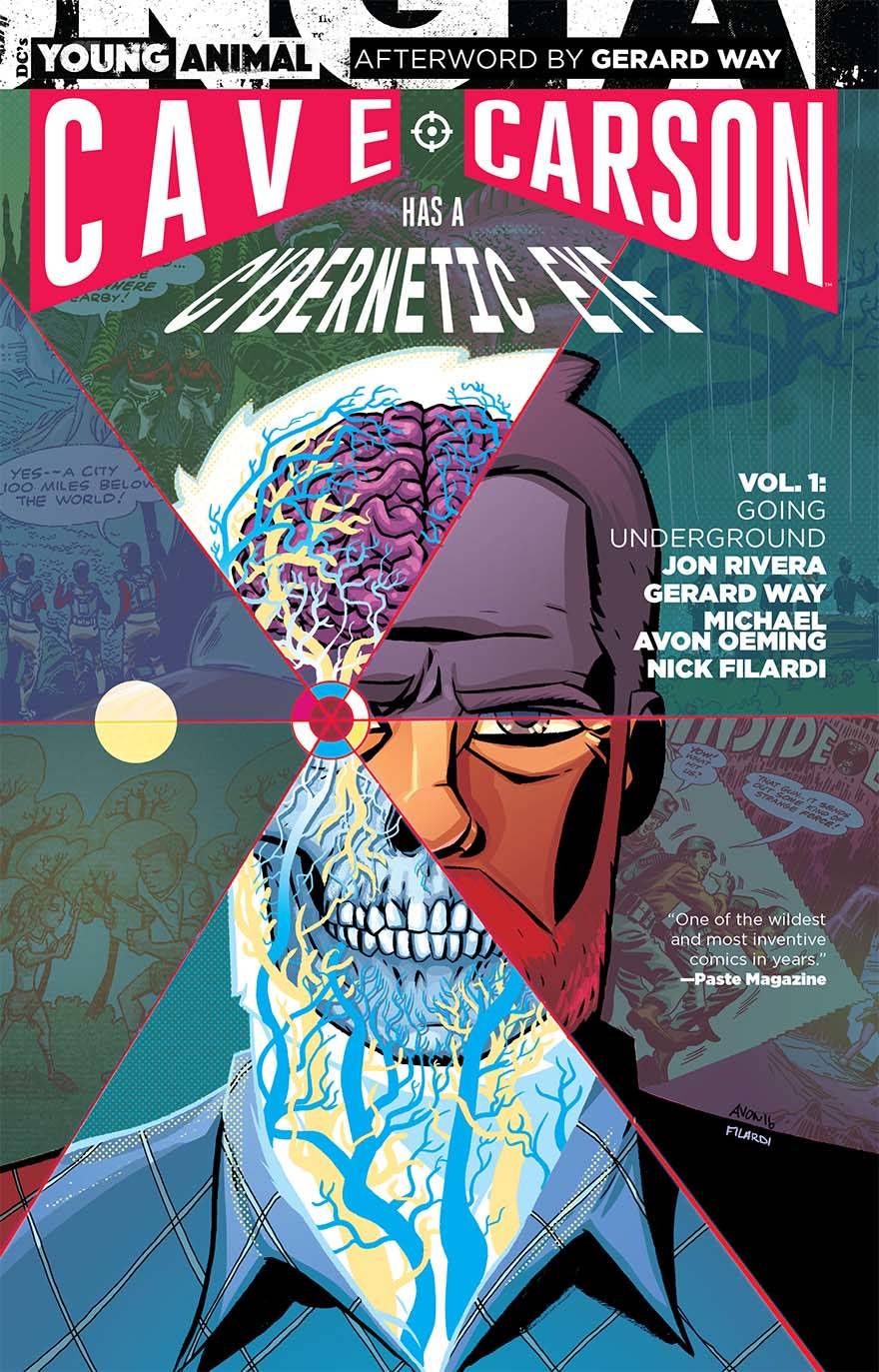 Cave Carson Has A Cybernetic Eye Graphic Novel Volume 1 Going Underground (Mature)