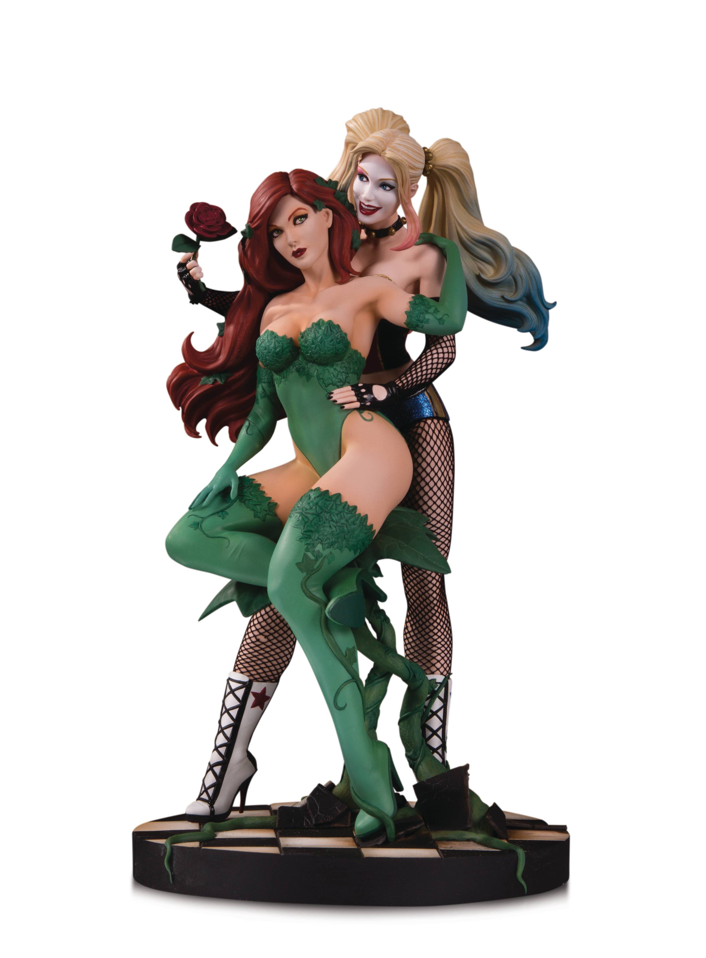 DC Designer Series Harley & Poison Ivy by Luppachino Statue