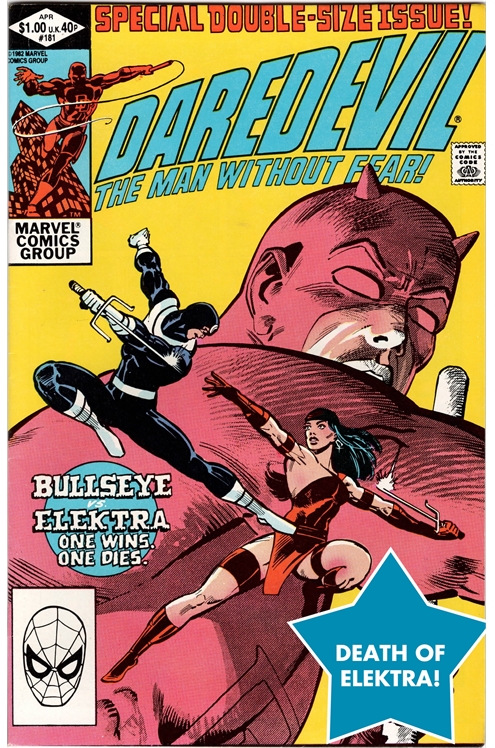 Daredevil #181 [Direct]-Near Mint (9.2 - 9.8)