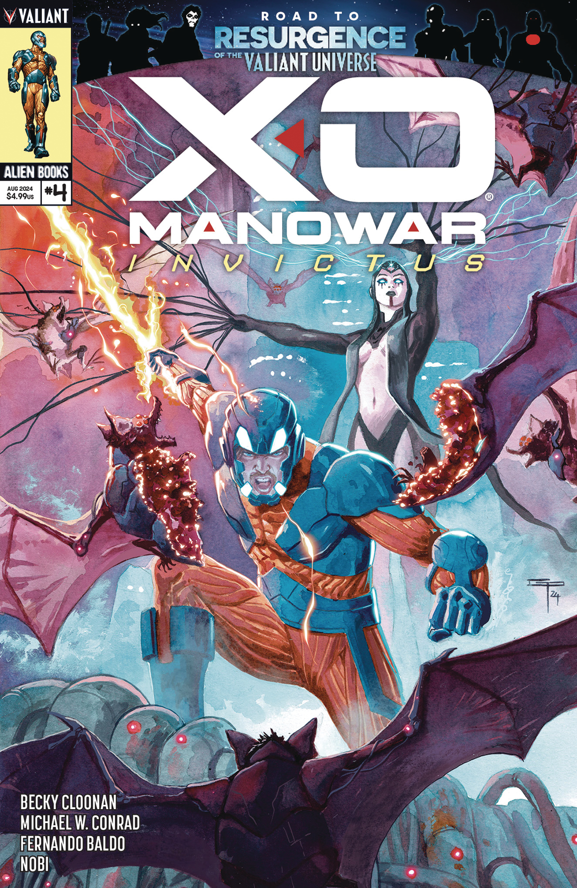 X-O Manowar Invictus #4 Cover A Peralta (Of 4)