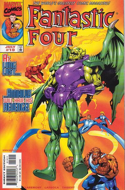 Fantastic Four #19 (1998) [Direct Edition]-Fine (5.5 – 7)