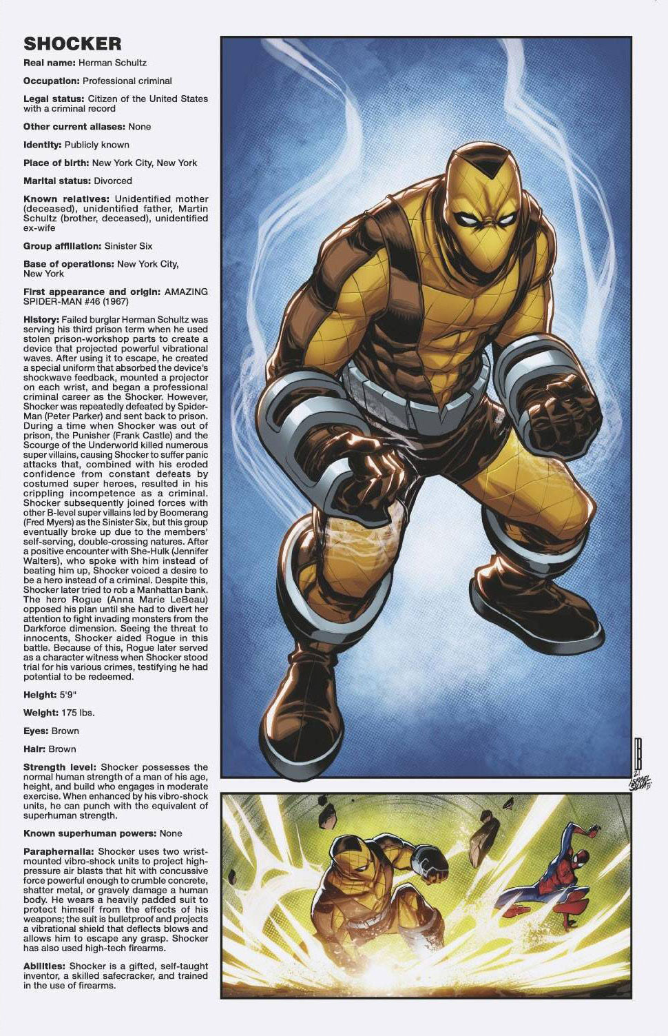 Amazing Spider-Man #73 Baldeon Handbook Variant Sinister War (2018)