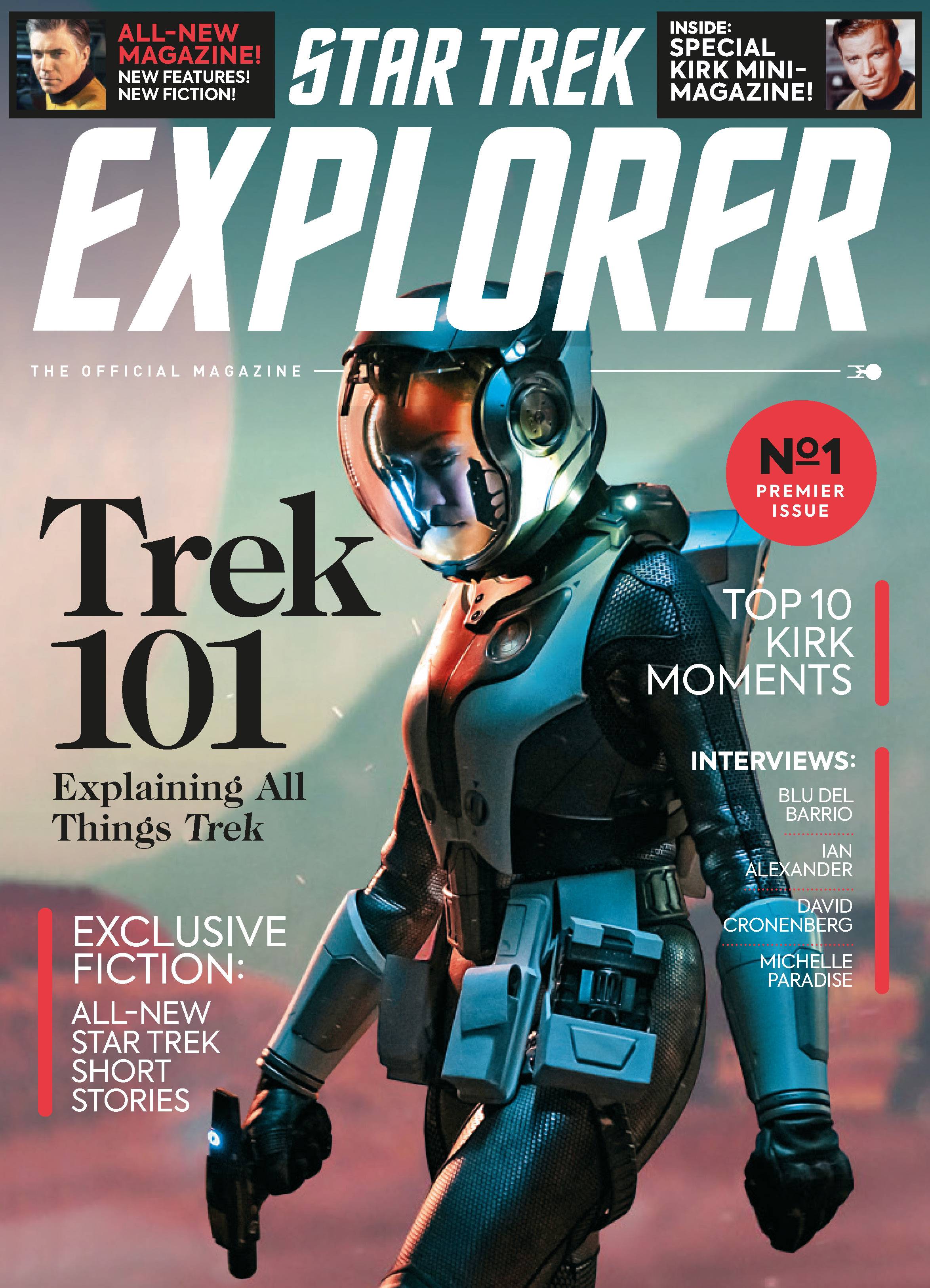 Star Trek Explorer Magazine #1 Newsstand Edition