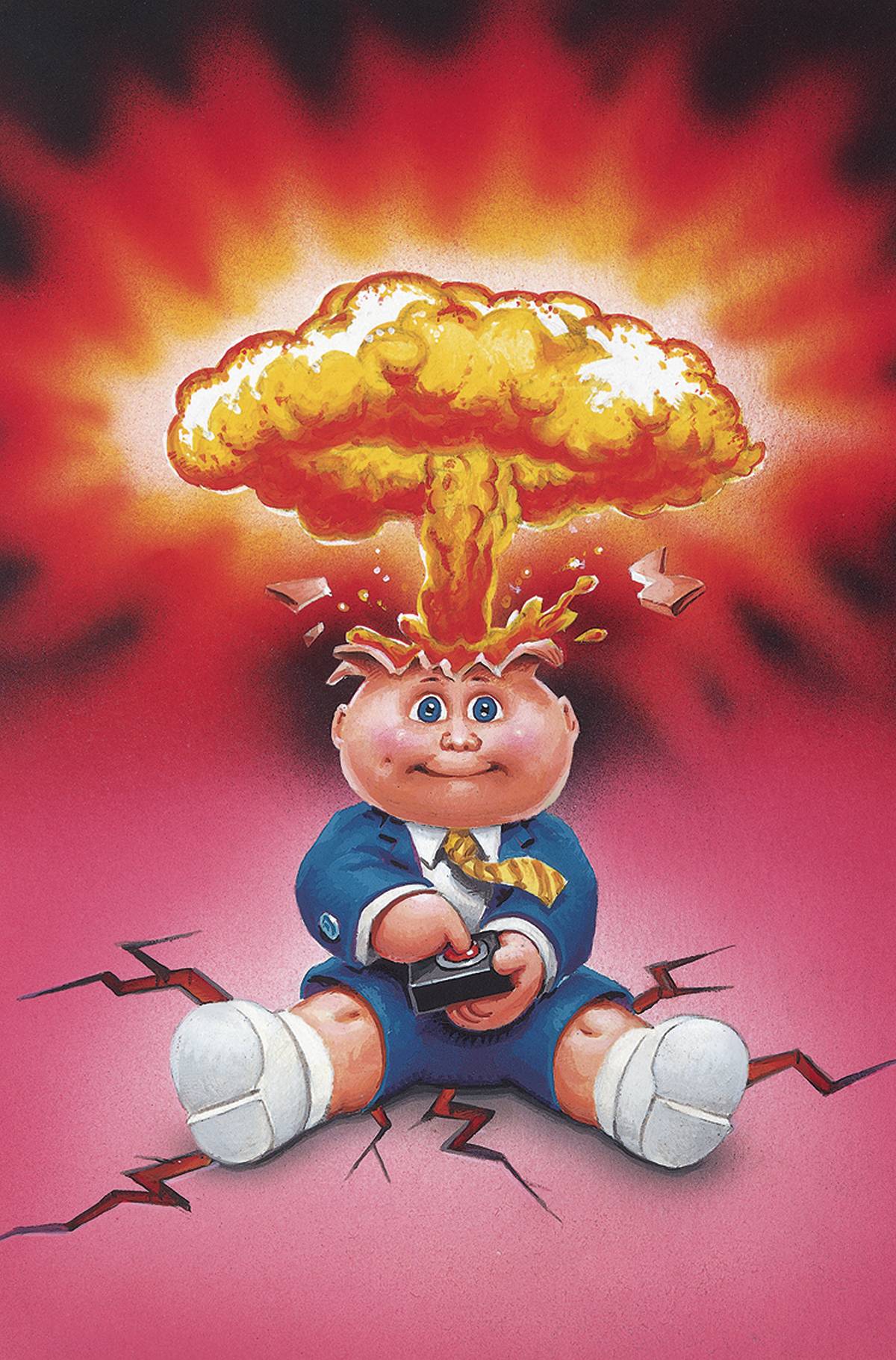 Garbage Pail Kids Origins #1 Cover K Trading Card Premium Metal