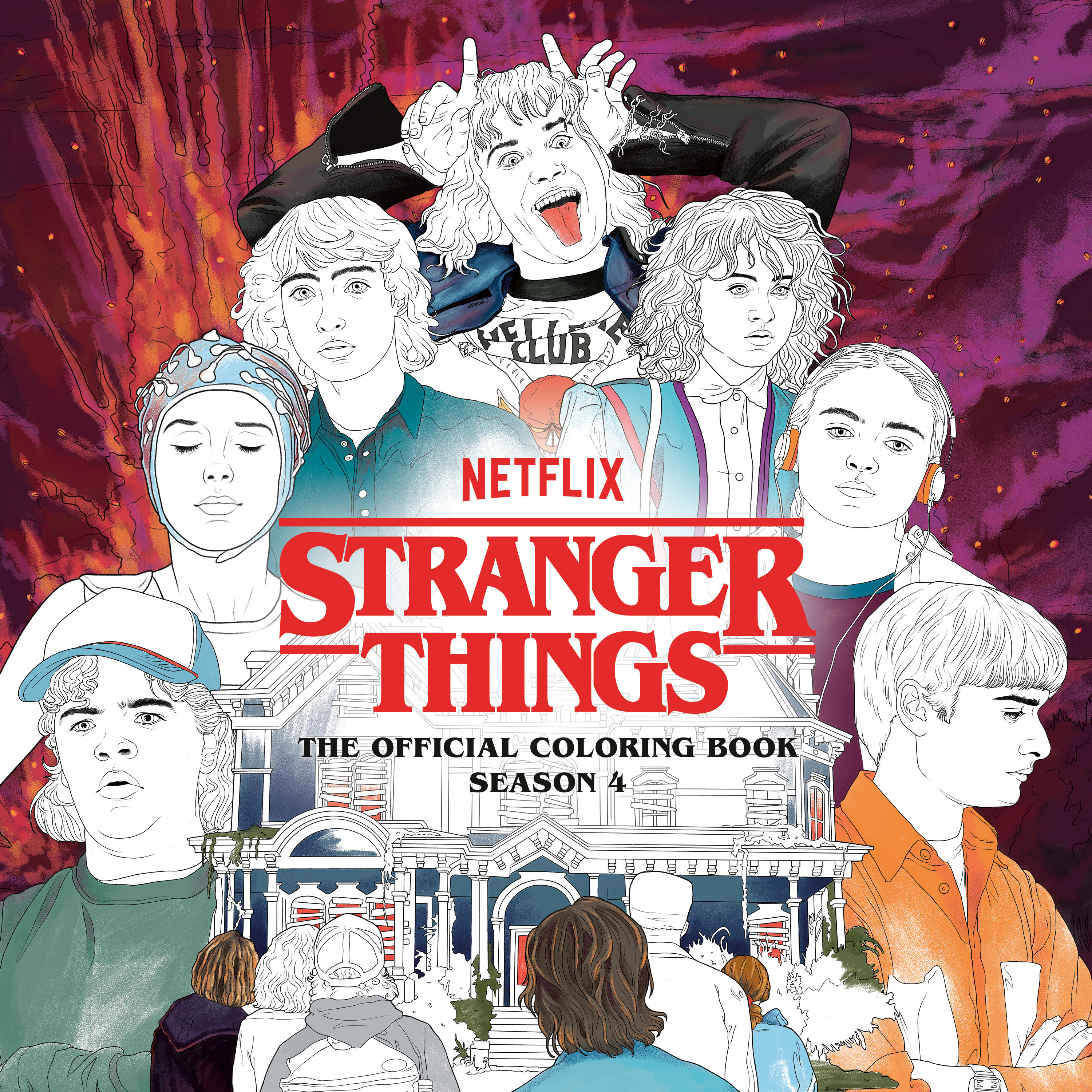 Stranger Things Official Coloring Book Volume 1 Season 4