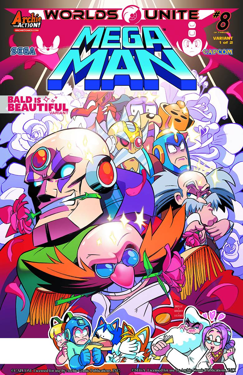 Mega Man #51 Skelly Variant Cover