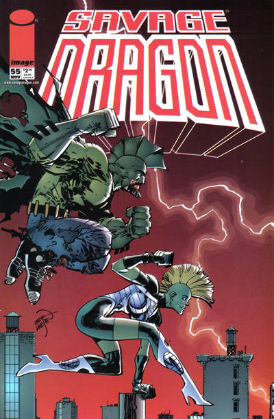 Savage Dragon #55-Fine (5.5 – 7)