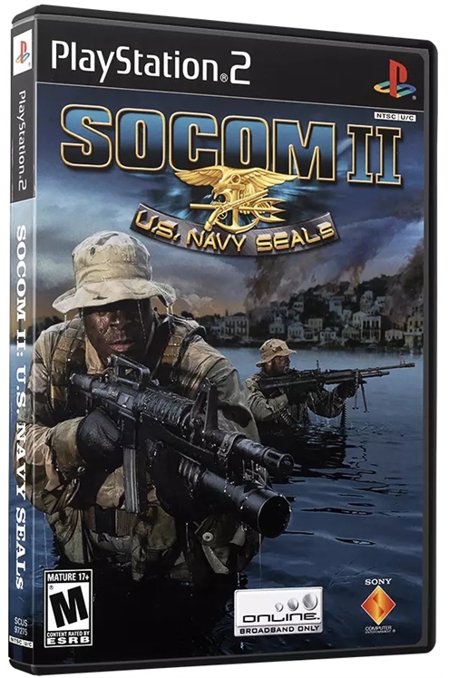 Playstation 2 Ps2 Socom II Navy Seals