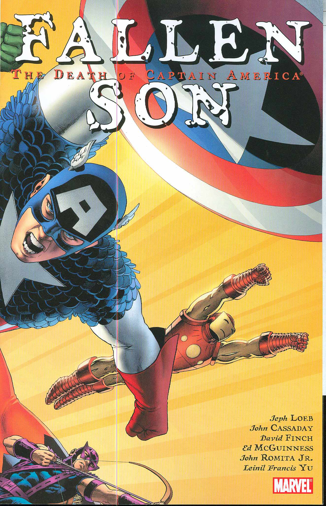 Fallen Son Graphic Novel Death of Captain America