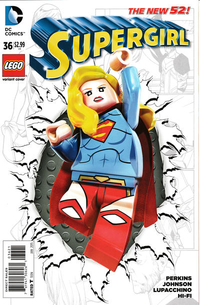Supergirl #36 Lego Variant Edition (2011)