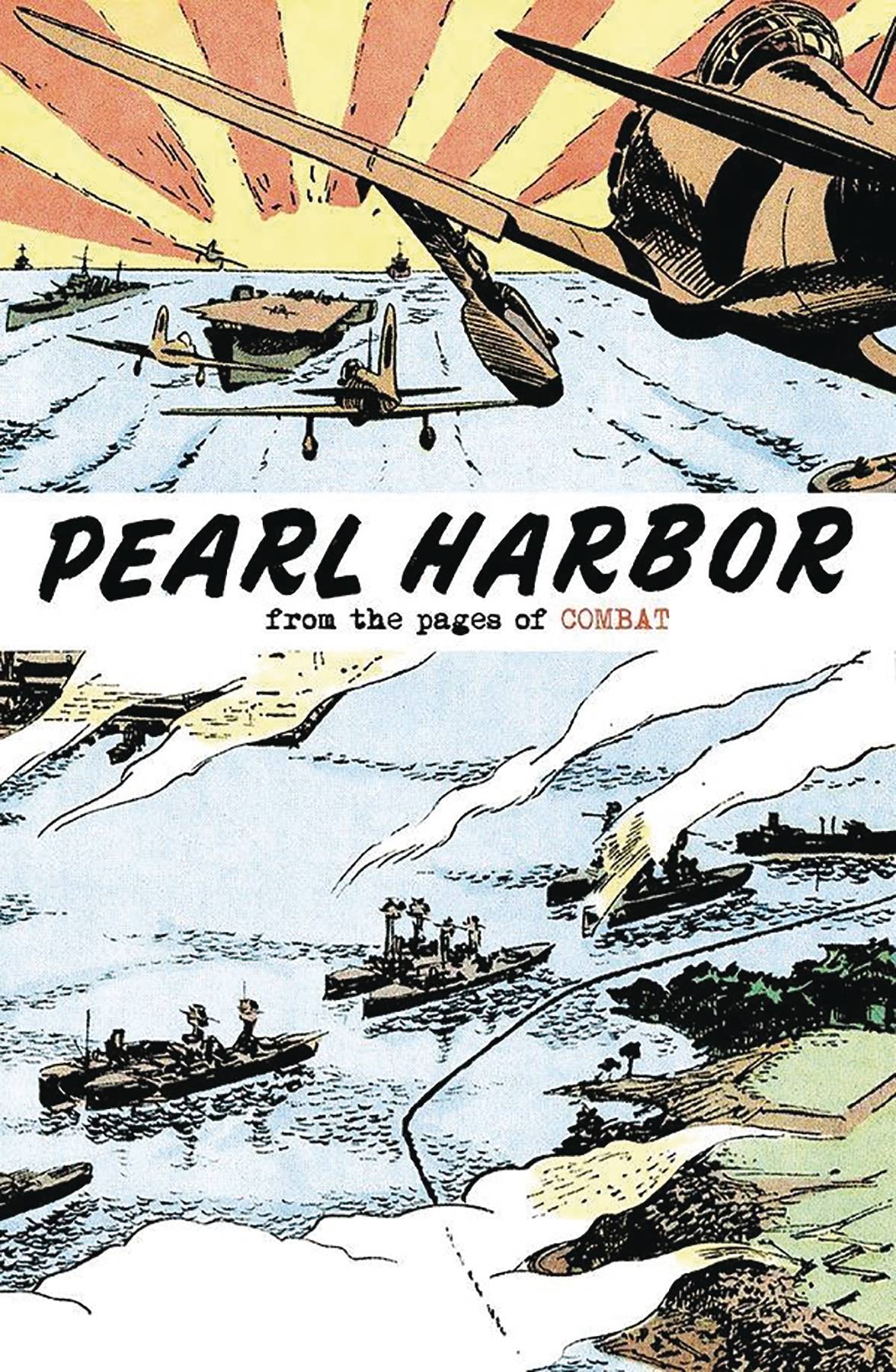 Pearl Harbor From Pages of Combat #1 Glanzman Cover