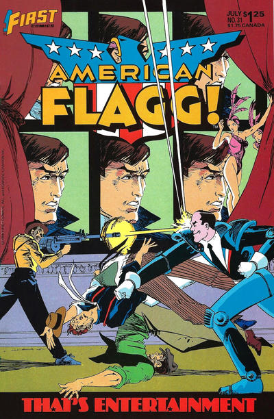 American Flagg! #31-Fine (5.5 – 7) Scarce