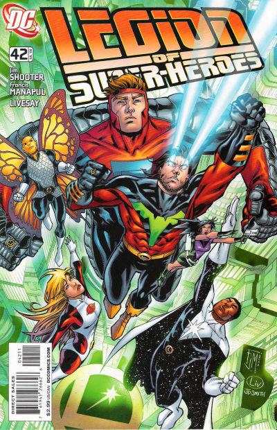 Legion of Super-Heroes #42-Very Fine (7.5 – 9)