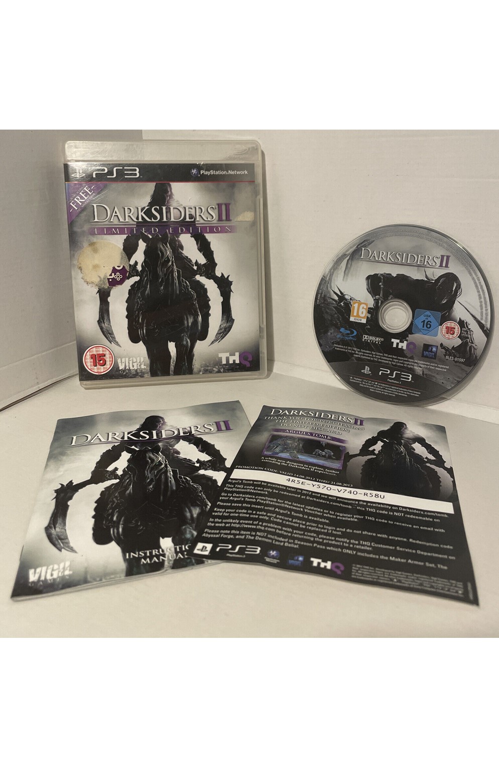 Playstation 3 Ps3 Darksiders II Limited Ed.