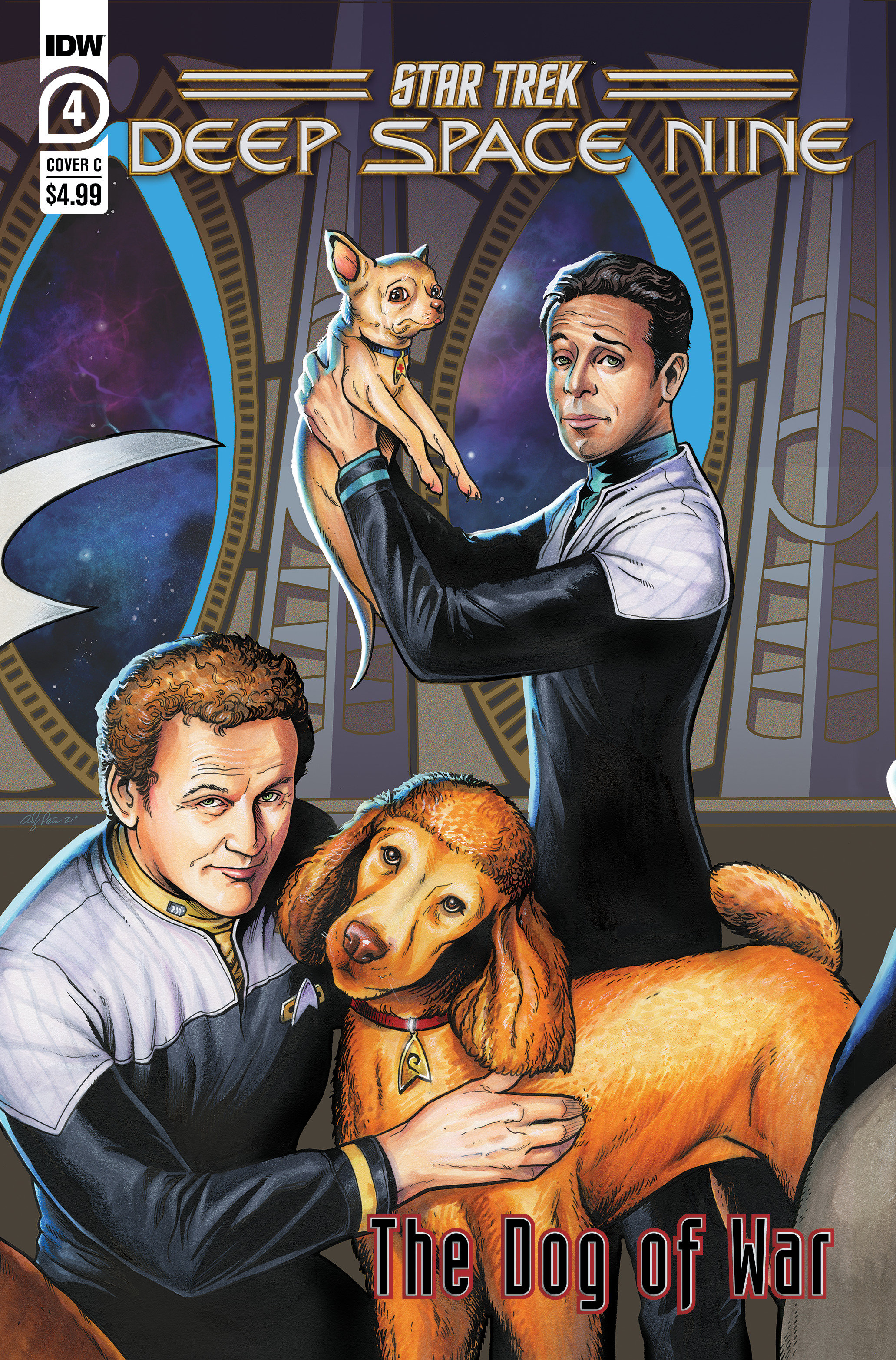 Star Trek Deep Space Nine The Dog of War #4 Cover C Price
