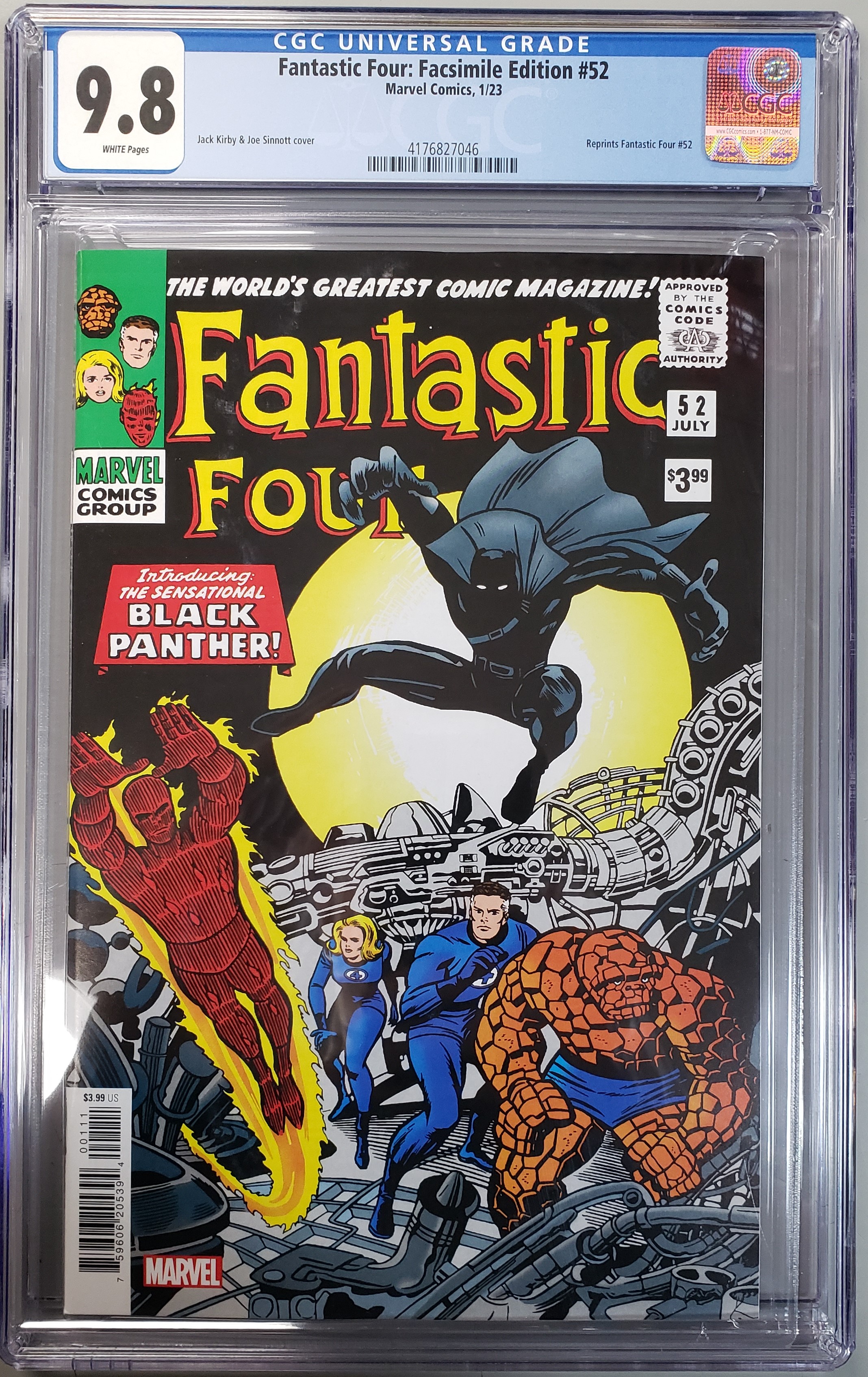 Dynamic Forces Fantastic Four #52 CGC Graded