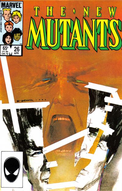 The New Mutants #26 [Direct](1983)-Near Mint (9.2 - 9.8)