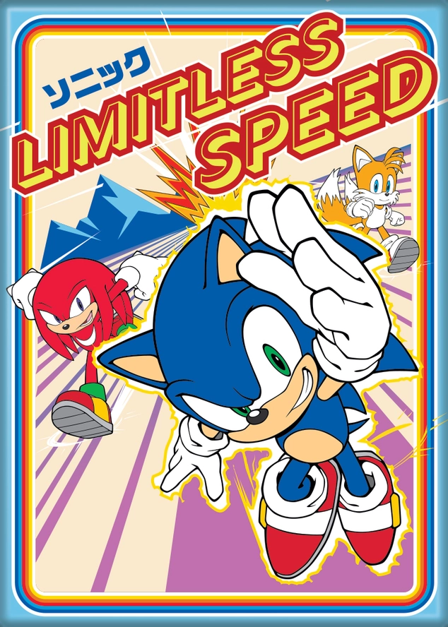 Sonic Limitless Speed Magnet