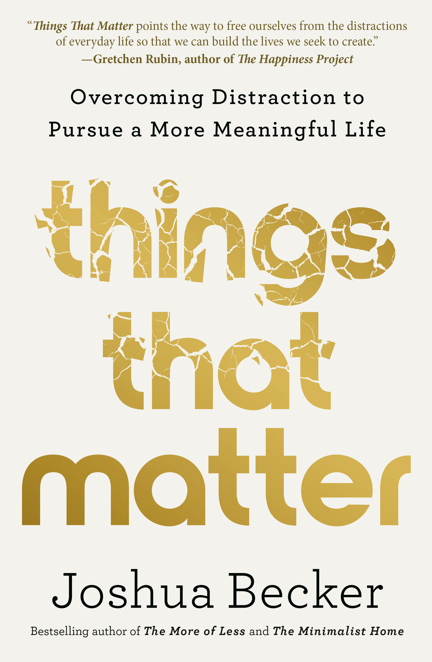 Things That Matter (Hardcover Book)