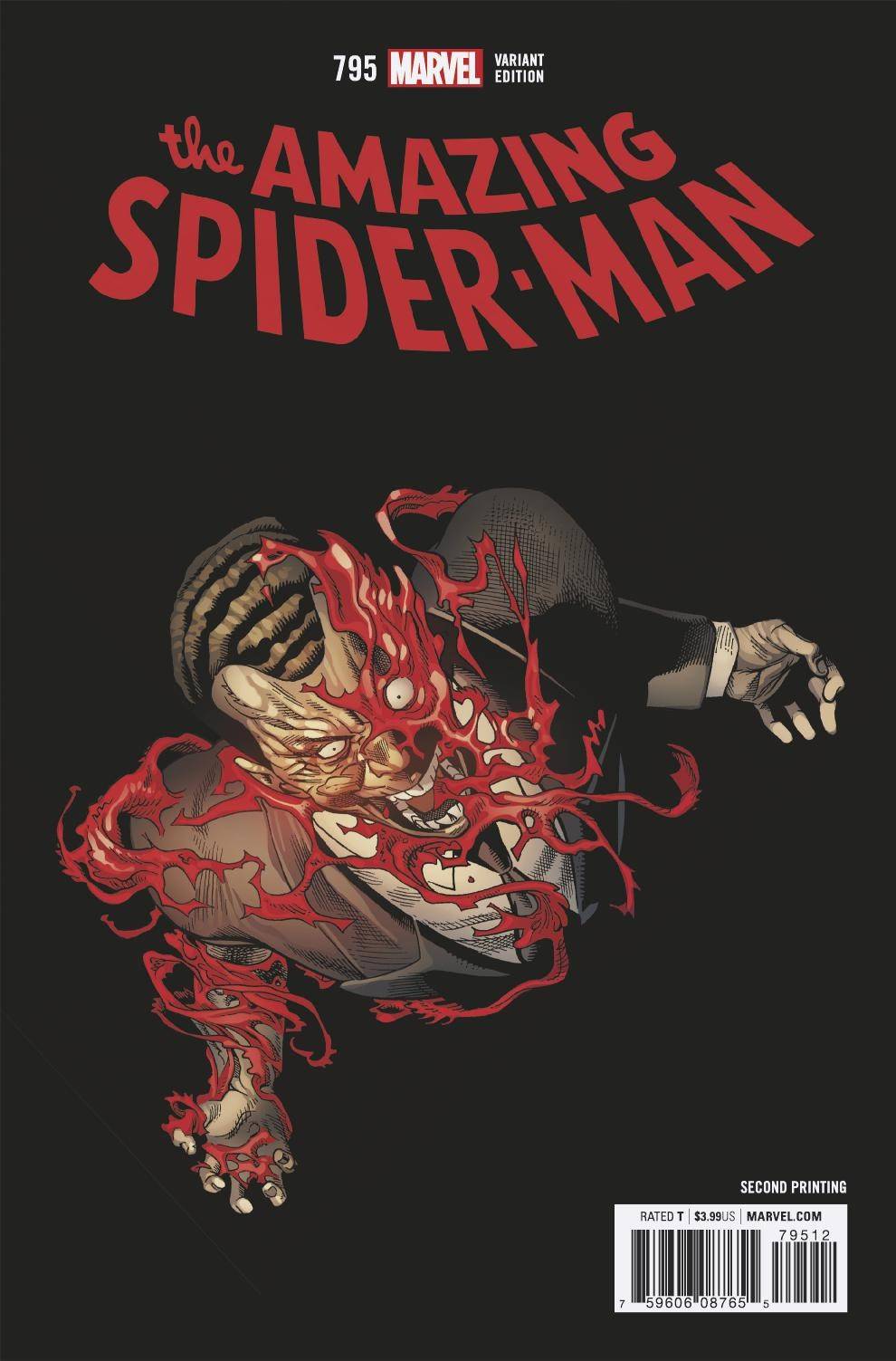 Amazing Spider-Man #795 2nd Printing Variant (2017)