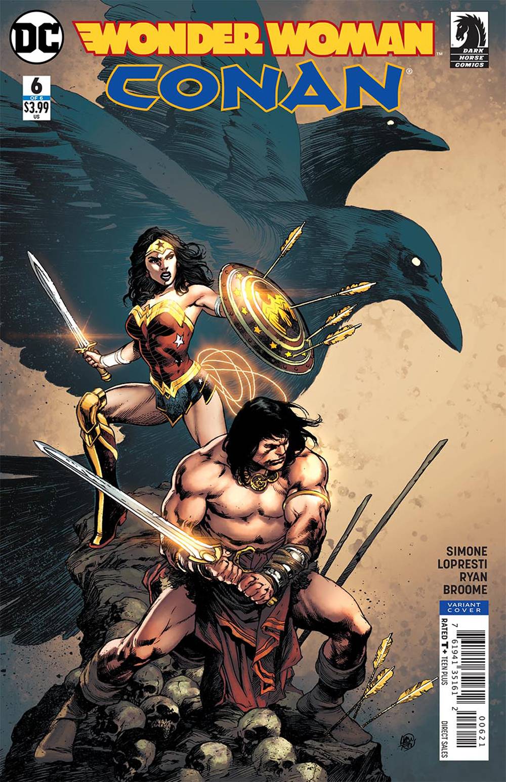 Wonder Woman Conan #6 Reis Variant Edition (Of 6)