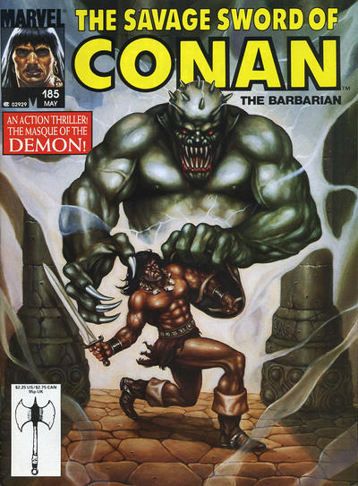 The Savage Sword of Conan #185 [Direct]