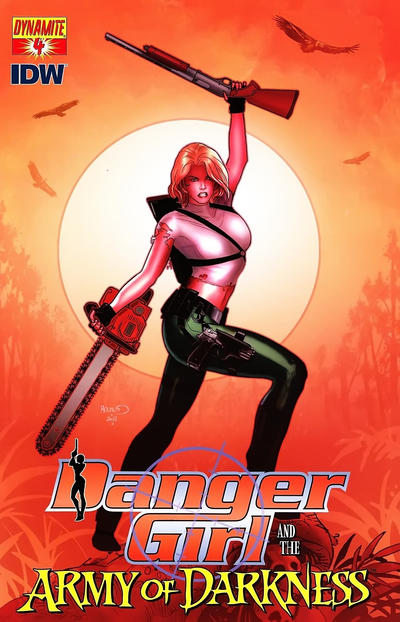 Danger Girl And The Army of Darkness #4 [Paul Renaud Cover]-Near Mint (9.2 - 9.8)