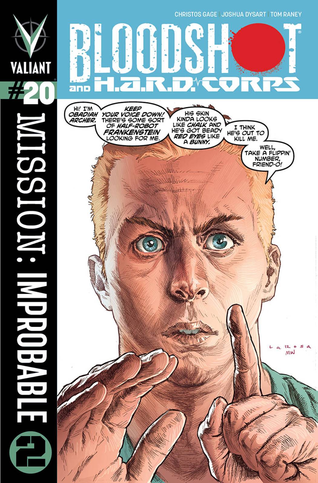Bloodshot & Hard Corps #20 Regular Larosa