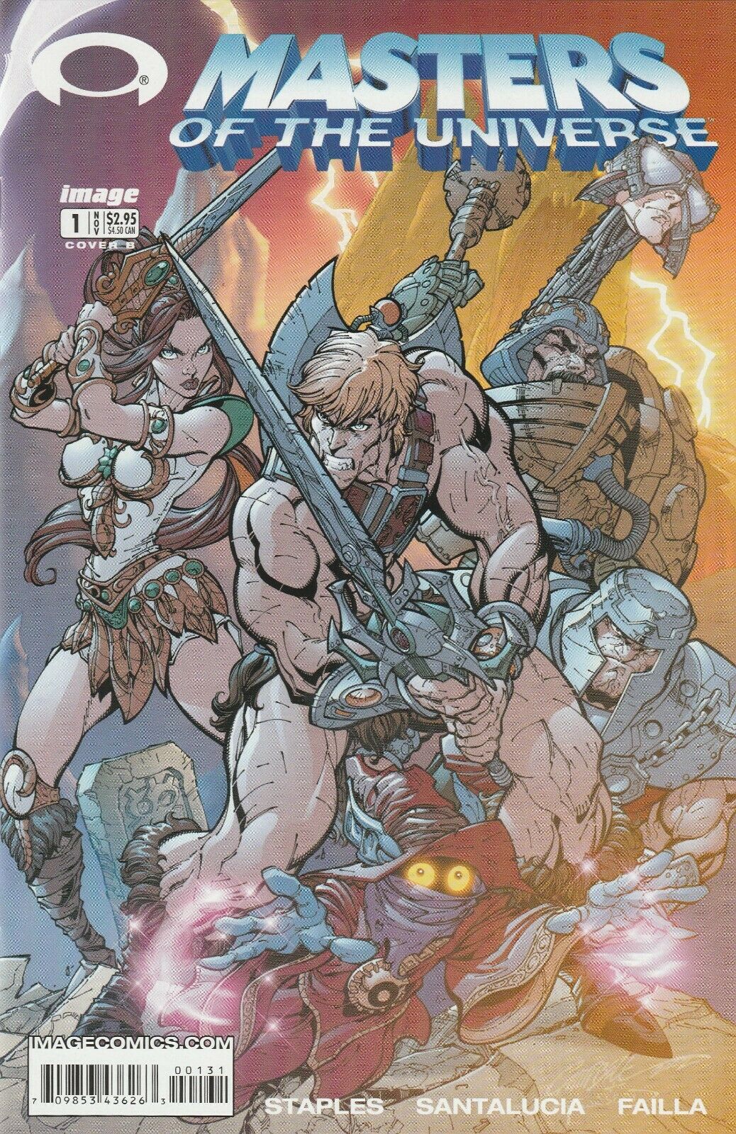 Masters of the Universe Campbell Cover #1